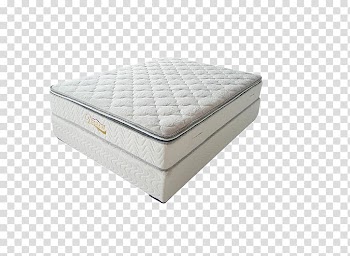 Mattress pad Box-spring Bed frame, Multilayer mattress transparent background PNG clipart