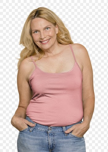 Mature woman png collage element, | Free PNG - rawpixel
