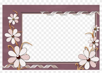 Mauve Clipart Frame - Frame Florist Transparent Png
