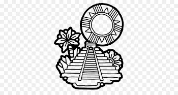 Maya civilization El Castillo, Chichen Itza Mesoamerica Drawing Pyramid - Chinese template 