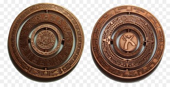 Maya civilization Mayan calendar Metal Copper - others 
