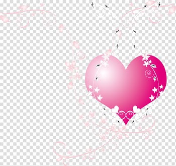 Maybe Someday Heart, coeurrose transparent background PNG clipart