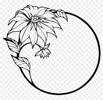 Mb Image/png - Flowers Clip Art Black And White Border