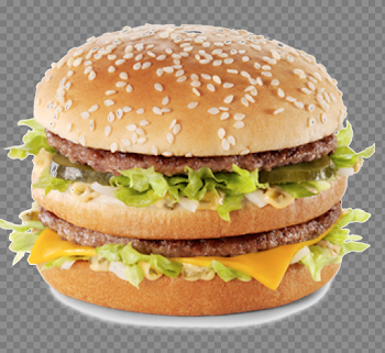 McDonalds Burger PNG Download Image