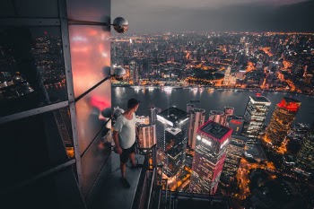 Me posing at the rooftop of Jin Mao Tower, 23rd tallest building in the world. Missing those adventurous times.