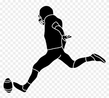 Mean - Football - Player - Clipart - Football Kicker Clipart