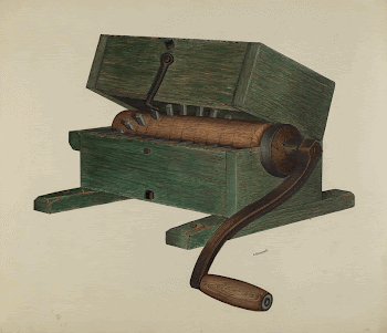 Meat Chopper (ca. 1940) by Raymond | Free Photo - rawpixel