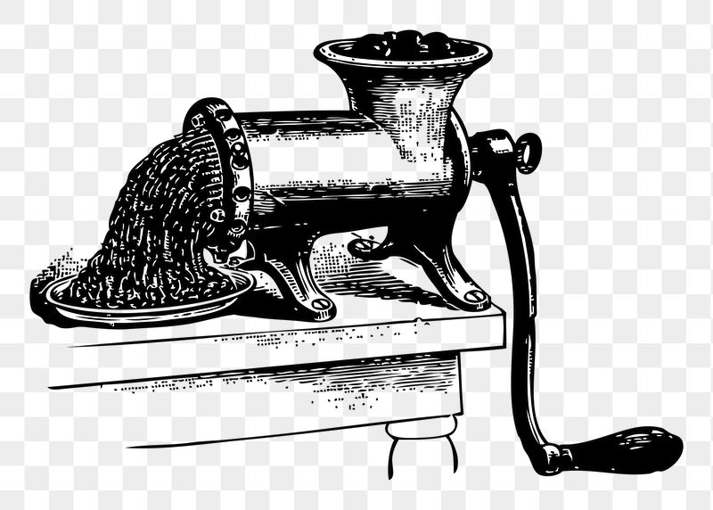 Meat grinder png sticker, vintage | Free PNG - rawpixel