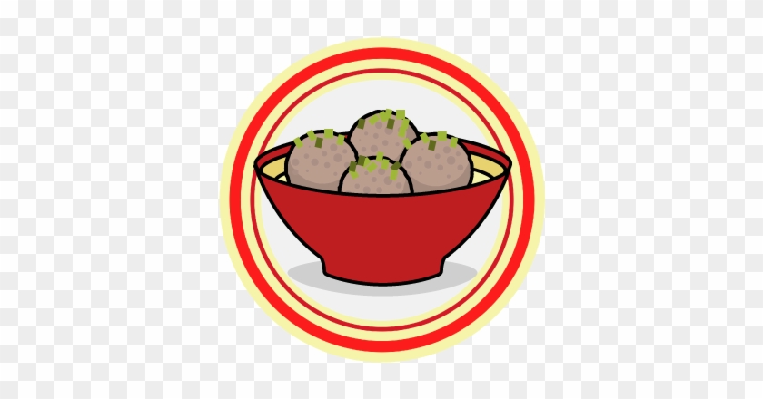 Meatball Vector Bakso - Clip Art Bakso