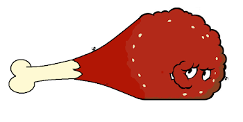 Meatwad - Chicken Wing by ninjaBLOOD15 on DeviantArt