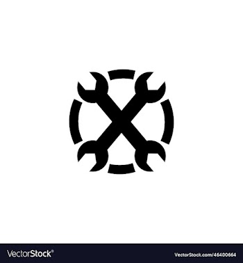 mechanic circle icon design