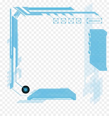 Mechanical Engineering Computer file - Mechanical Science and Technology blue border vector material 