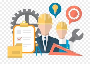 Mechanical Engineering Computer Icons Engineering drawing - industrail workers and engineers 