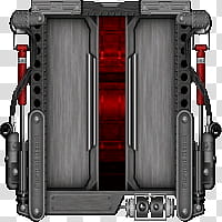 Mechanism Boot Screen for Windows , gray and red mechanism frame transparent background PNG clipart