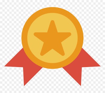 Medal Award Badge Icon - Star Medal vector material 