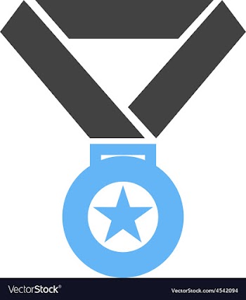 Medal Award vector image