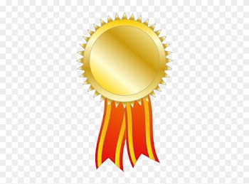 Medal Free Clipart - Gold Medal Vector Transparent
