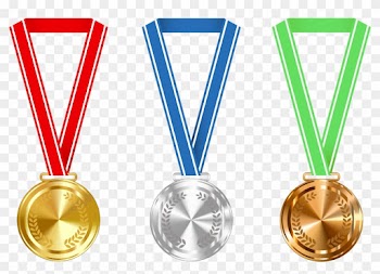Medal - Gold Silver And Bronze Medals