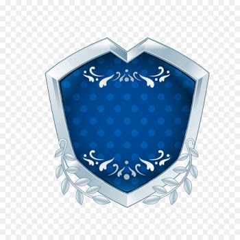 Medal RGB color model Logo Blue - Blue shield logo 