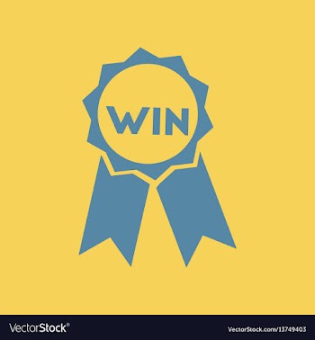 Medal winner vector image