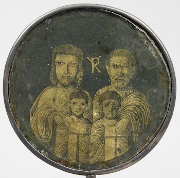 Medallion with Family Portrait | Free Photo - rawpixel