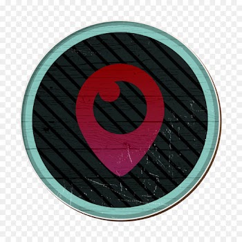 media icon online icon periscope icon