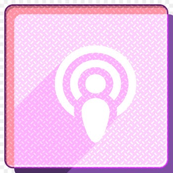 media icon podcast icon shadow icon