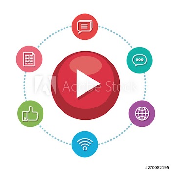 media player button and social marketing