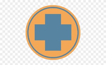 Medic Emblem Blu - Tf2 Medic Logo Blue