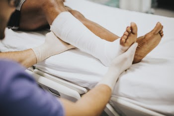 Medic Treating Patient