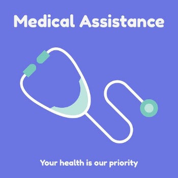Medical assistance Instagram post template, | Free Vector Template - rawpixel