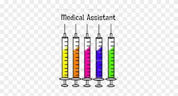 Medical Assistant Syringes - Medical Assistant 7 Syringes Greeting Cards (pk