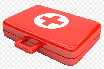 Medical Bag And Stethoscope Png Clipart - First Aid Kit Png
