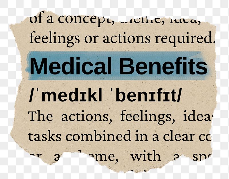 Medical benefits png word sticker, | Free PNG - rawpixel