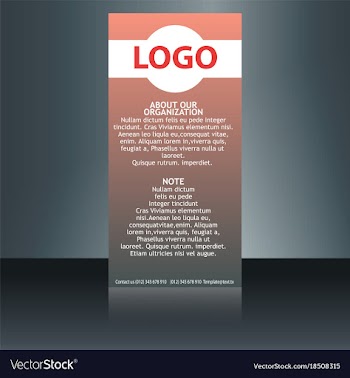 Medical brochure flyer design template a4 size vector image