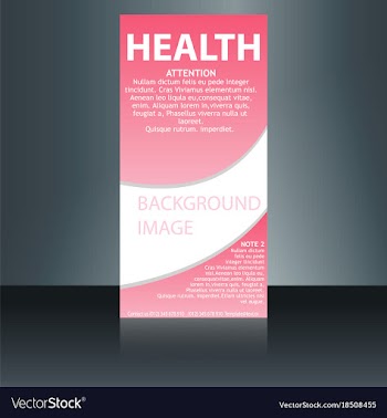 Medical brochure flyer design template a4 size vector image