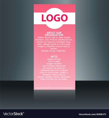 Medical brochure flyer design template a4 size vector image