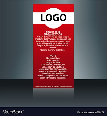 Medical brochure flyer design template a4 size vector image