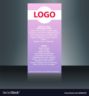 Medical brochure flyer design template a4 size vector image