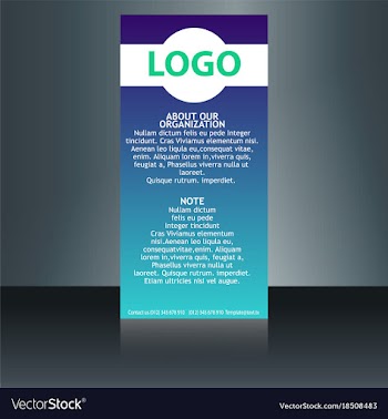 Medical brochure flyer design template a4 size vector image