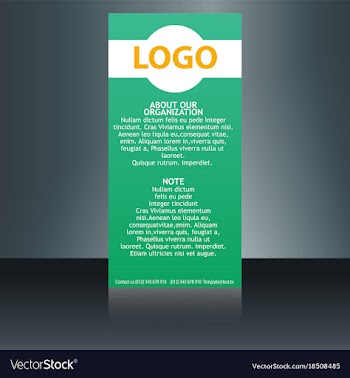 Medical brochure flyer design template a4 size vector image