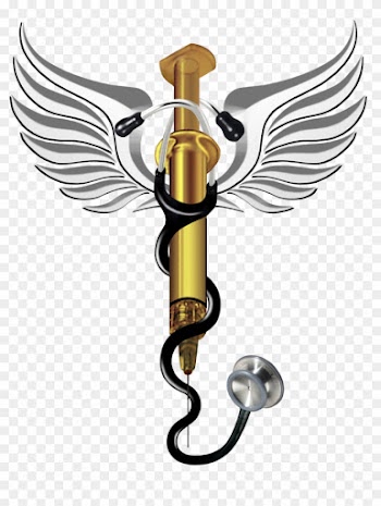 Medical Clipart Doctor Symbol - 5star With Wings Tattoo