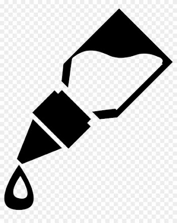 Medical Dropper Comments - Eye Drops Symbol