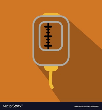 Medical dropper medicine health sign symbol vector image