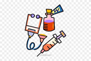 Medical Equipment Royalty Free Vector Clip Art Illustration - Doctor Supplies Clipart