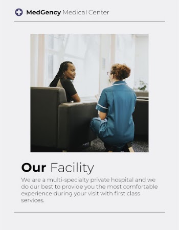 Medical facility flyer template, healthcare | Free Vector Template - rawpixel