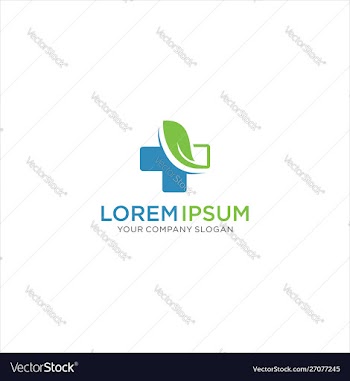 Medical health care logo icon design stock vector image