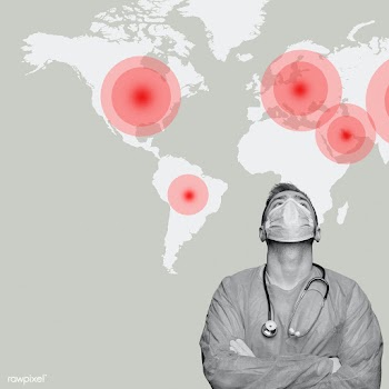 Medical hero working during the global coronavirus pandemic | Free  illustration - 2300368