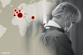 Medical hero working hard during the global coronavirus pandemic | Free  illustration - 2300648