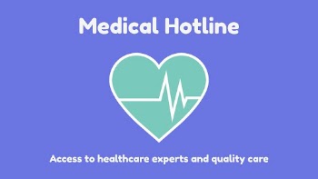Medical hotline blog banner template, | Free Vector Template - rawpixel